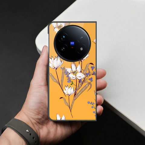 Vivo X Fold 5 Cover - Foral Series - HQ Premium Shine Durable Shatterproof Case