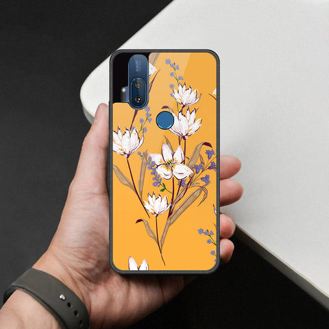 Motorola One Hyper Cover - Foral Series - HQ Premium Shine Durable Shatterproof Case