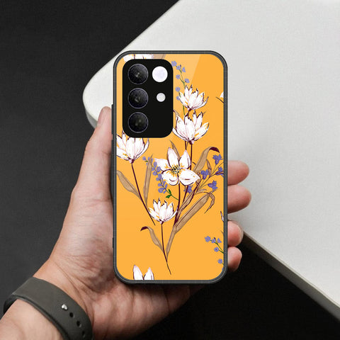 Realme C85 Cover - Foral Series - HQ Premium Shine Durable Shatterproof Case