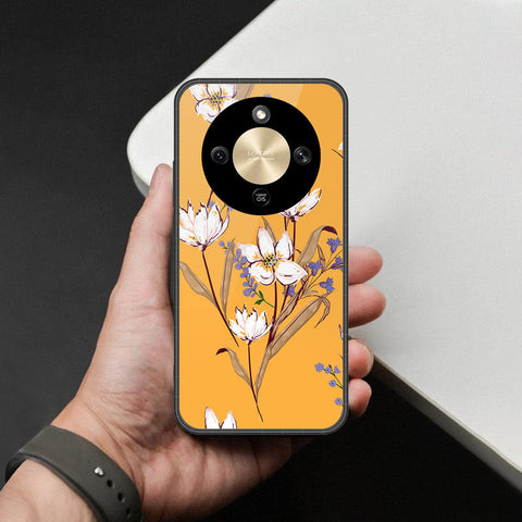Honor X70 Cover - Foral Series - HQ Premium Shine Durable Shatterproof Case