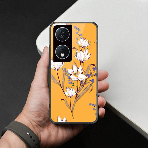 Honor X7b 5G Cover - Foral Series - HQ Premium Shine Durable Shatterproof Case
