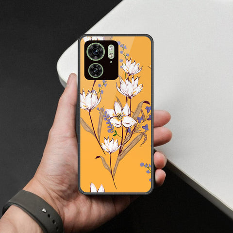 Motorola Edge 40 Cover - Foral Series - HQ Premium Shine Durable Shatterproof Case
