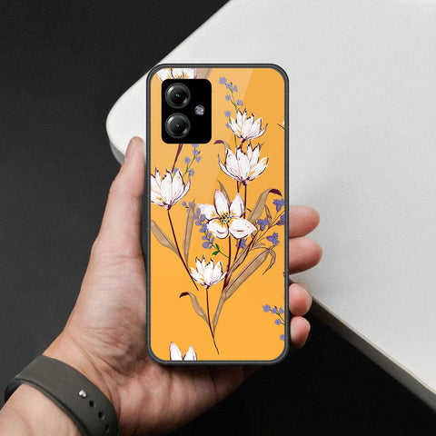Motorola Moto G14 Cover - Foral Series - HQ Premium Shine Durable Shatterproof Case
