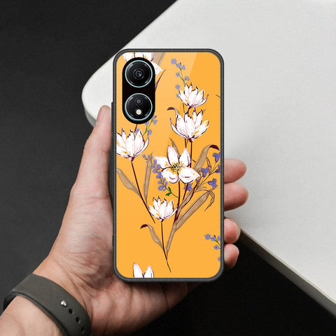Honor X5 Plus Cover - Foral Series - HQ Premium Shine Durable Shatterproof Case