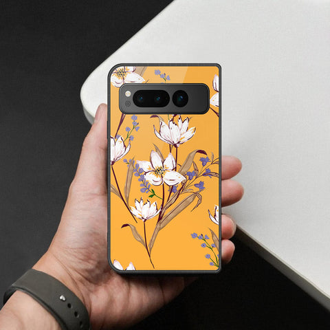 Google Pixel Fold Cover - Foral Series - HQ Premium Shine Durable Shatterproof Case