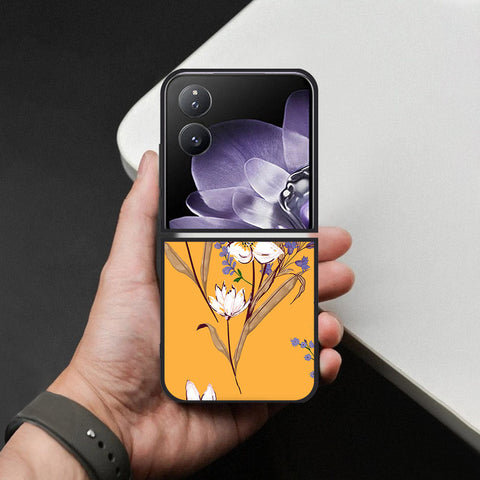 Xiaomi Mix Flip Cover - Foral Series - HQ Premium Shine Durable Shatterproof Case