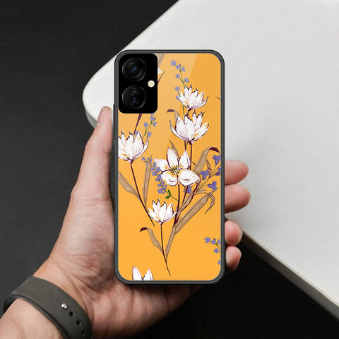 Tecno Spark 9T Cover - Foral Series - HQ Premium Shine Durable Shatterproof Case
