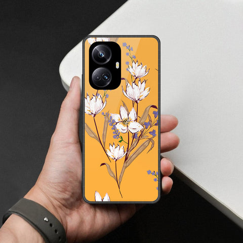Realme 10 Pro Plus Cover - Foral Series - HQ Premium Shine Durable Shatterproof Case