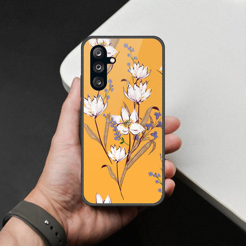Samsung Galaxy F16 Cover - Foral Series - HQ Premium Shine Durable Shatterproof Case