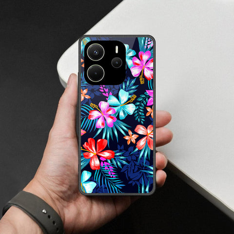 Xiaomi Redmi Note 14 5G Cover - Foral Series - HQ Premium Shine Durable Shatterproof Case