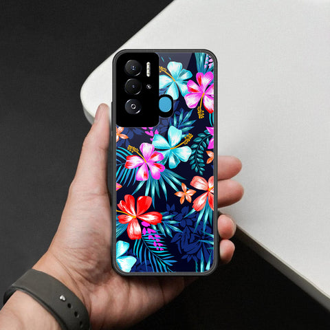 Tecno Pova Neo Cover - Foral Series - HQ Premium Shine Durable Shatterproof Case