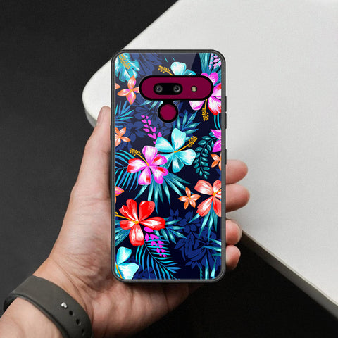 LG G8 ThinQ Cover - Foral Series - HQ Premium Shine Durable Shatterproof Case