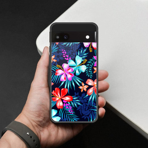 Google Pixel 6a Cover - Foral Series - HQ Premium Shine Durable Shatterproof Case