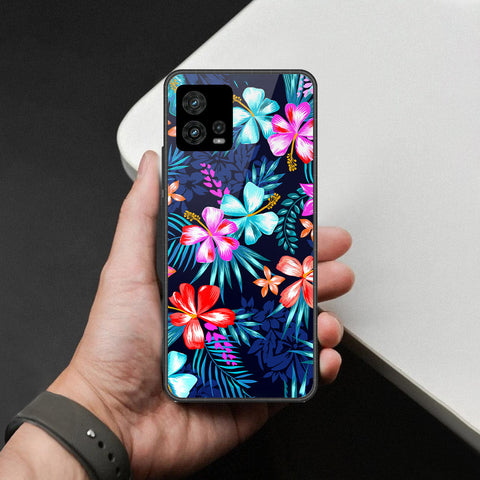 Motorola Moto G72 Cover - Foral Series - HQ Premium Shine Durable Shatterproof Case