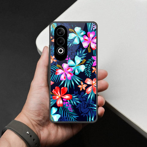 Oppo K12 Cover - Foral Series - HQ Premium Shine Durable Shatterproof Case