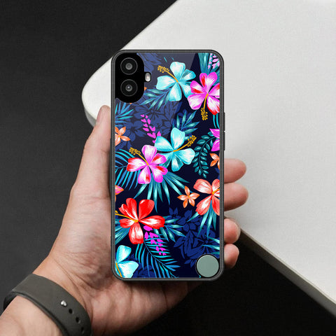 Nothing CMF Phone 1 Cover - Foral Series - HQ Premium Shine Durable Shatterproof Case