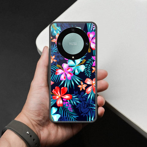 Honor X40 Cover - Foral Series - HQ Premium Shine Durable Shatterproof Case