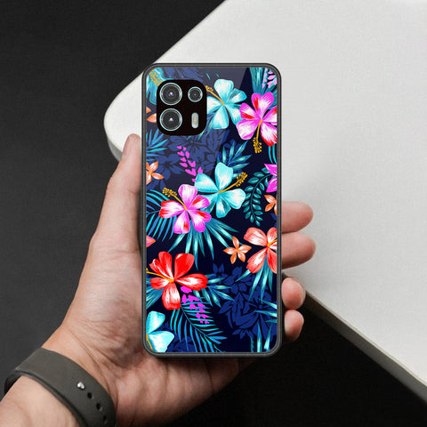Motorola Edge 20 Lite Cover - Foral Series - HQ Premium Shine Durable Shatterproof Case