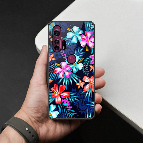 Motorola Edge Plus Cover - Foral Series - HQ Premium Shine Durable Shatterproof Case