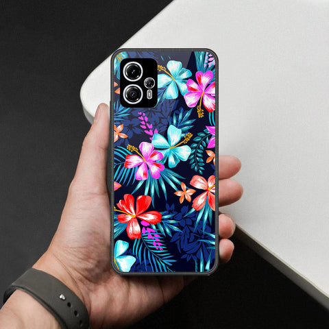 Motorola Moto G13 Cover - Foral Series - HQ Premium Shine Durable Shatterproof Case