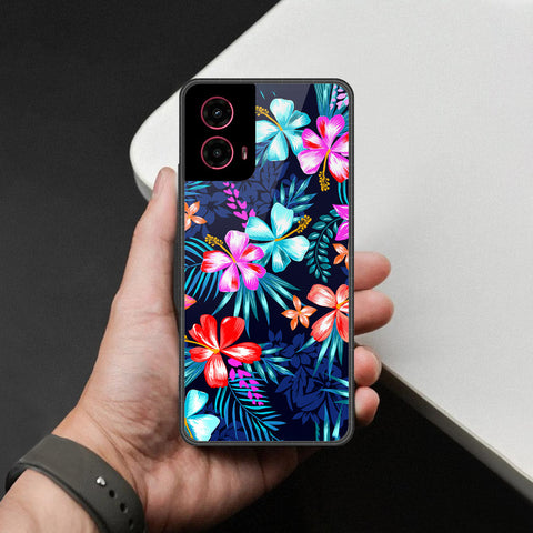 Motorola Moto G45 Cover - Foral Series - HQ Premium Shine Durable Shatterproof Case