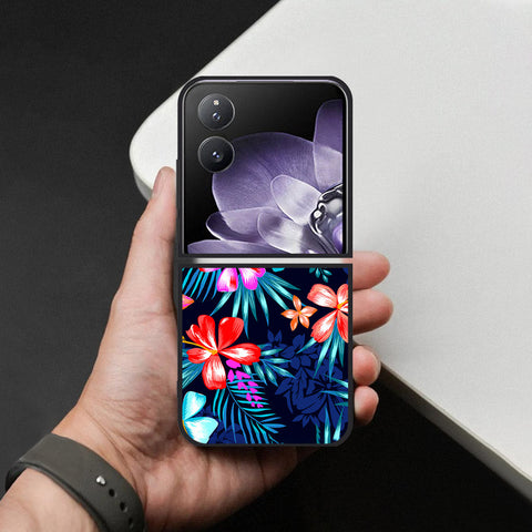 Xiaomi Mix Flip Cover - Foral Series - HQ Premium Shine Durable Shatterproof Case
