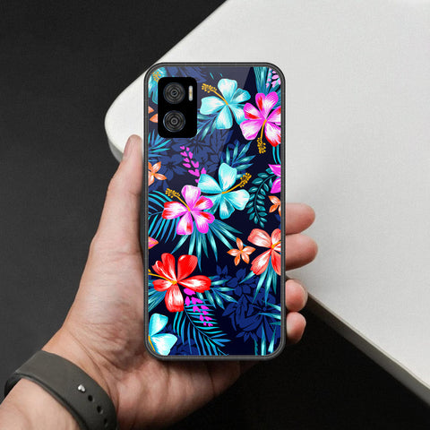 Motorola Moto E22 Cover - Foral Series - HQ Premium Shine Durable Shatterproof Case