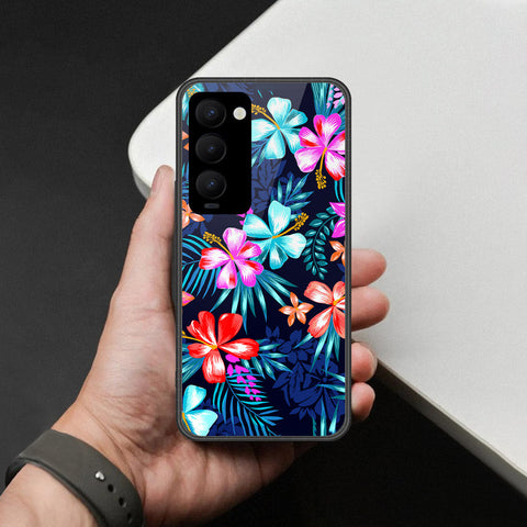 Tecno Camon 18 Premier Cover - Foral Series - HQ Premium Shine Durable Shatterproof Case