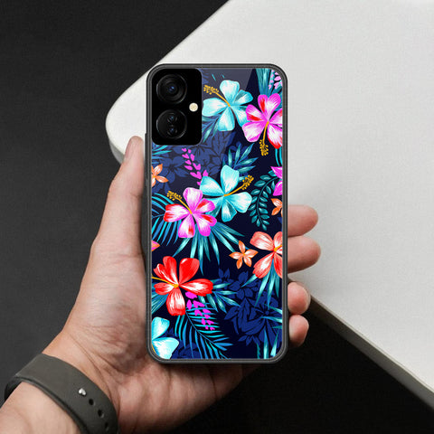 Tecno Spark 9T Cover - Foral Series - HQ Premium Shine Durable Shatterproof Case
