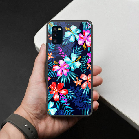 Samsung Galaxy A41 Cover - Foral Series - HQ Premium Shine Durable Shatterproof Case