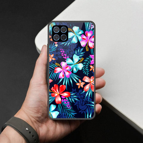 Samsung Galaxy M62 Cover - Foral Series - HQ Premium Shine Durable Shatterproof Case