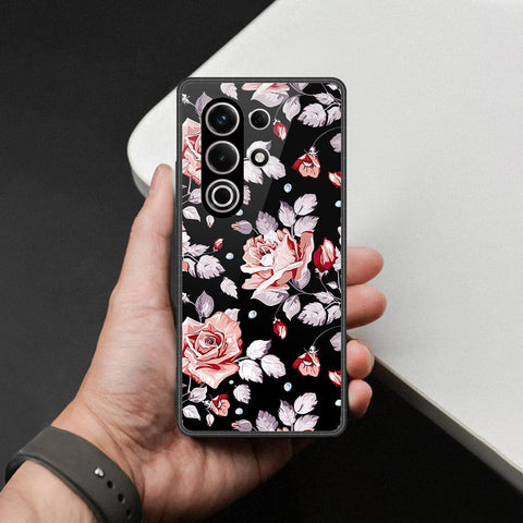 itel S25 Ultra Cover - Foral Series - HQ Premium Shine Durable Shatterproof Case