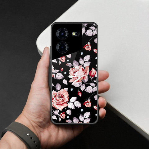 Tecno Pova 5 Cover - Foral Series - HQ Premium Shine Durable Shatterproof Case