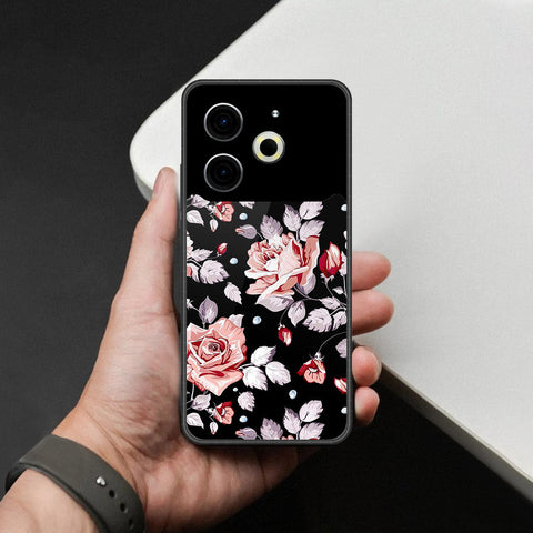 Tecno Pova 6 Neo Cover - Foral Series - HQ Premium Shine Durable Shatterproof Case
