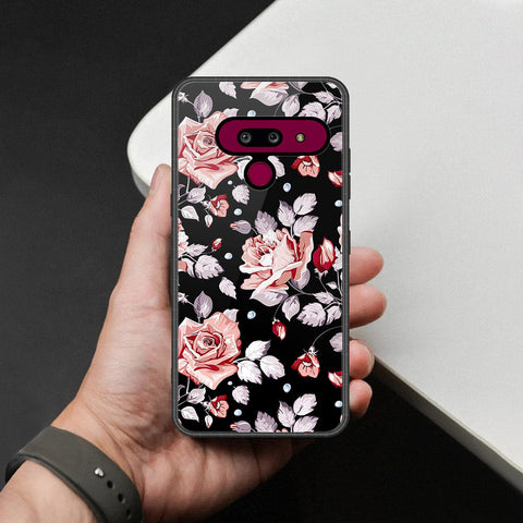 LG G8 ThinQ Cover - Foral Series - HQ Premium Shine Durable Shatterproof Case