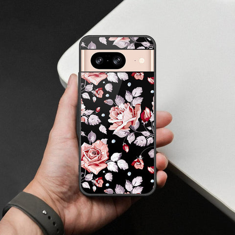 Google Pixel 8 Cover - Foral Series - HQ Premium Shine Durable Shatterproof Case
