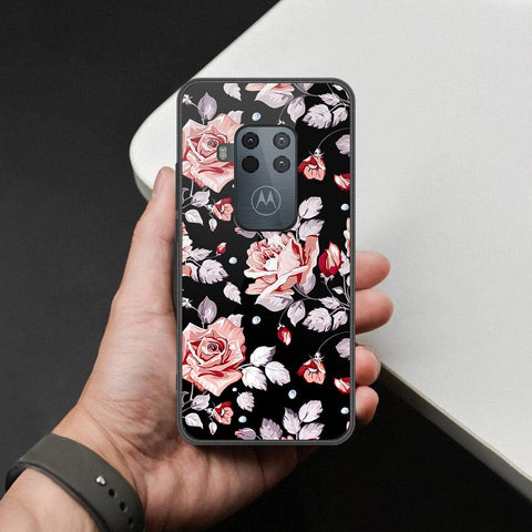 Motorola One Zoom Cover - Foral Series - HQ Premium Shine Durable Shatterproof Case