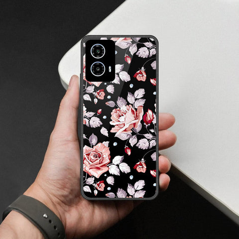 Motorola Moto G35 Cover - Foral Series - HQ Premium Shine Durable Shatterproof Case