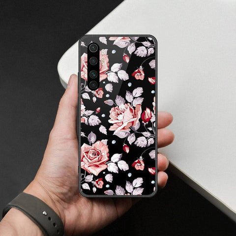Xiaomi Mi Note 10 Lite Cover - Foral Series - HQ Premium Shine Durable Shatterproof Case