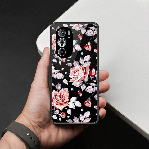 Motorola Edge 30 Pro - Foral Series - HQ Premium Shine Durable Shatterproof Case