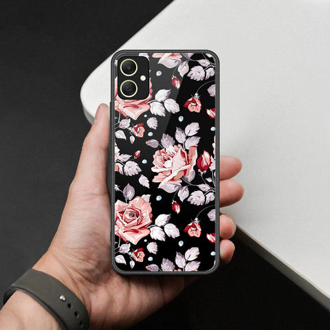Samsung Galaxy F14 Cover - Foral Series - HQ Premium Shine Durable Shatterproof Case