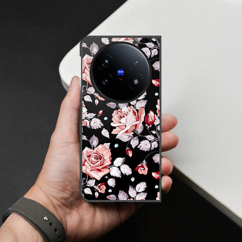 Vivo X Fold 5 Cover - Foral Series - HQ Premium Shine Durable Shatterproof Case