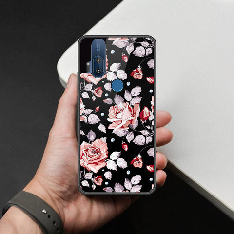 Motorola One Hyper Cover - Foral Series - HQ Premium Shine Durable Shatterproof Case