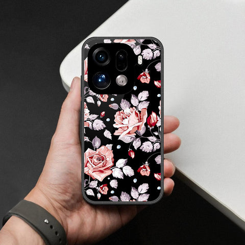 Oppo Find X9 Pro Cover - Foral Series - HQ Premium Shine Durable Shatterproof Case