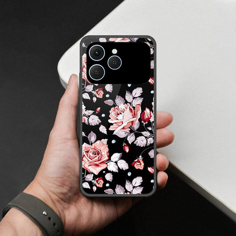 Tecno Spark 40 Cover - Foral Series - HQ Premium Shine Durable Shatterproof Case