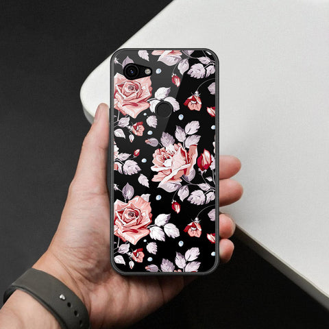 Google Pixel 3a XL Cover - Foral Series - HQ Premium Shine Durable Shatterproof Case