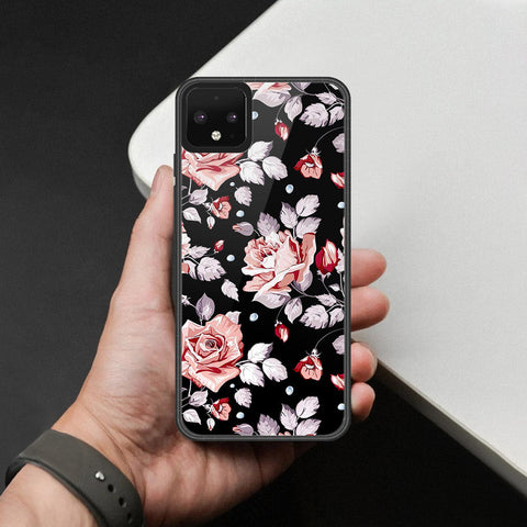 Google Pixel 4 Cover - Foral Series - HQ Premium Shine Durable Shatterproof Case