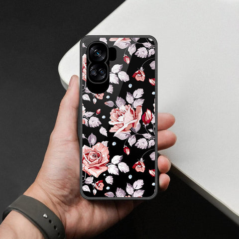 Honor 90 Lite Cover - Foral Series - HQ Premium Shine Durable Shatterproof Case