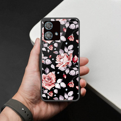 Motorola Edge 40 Neo Cover - Foral Series - HQ Premium Shine Durable Shatterproof Case