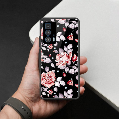 Motorola Edge 20 Pro Cover - Foral Series - HQ Premium Shine Durable Shatterproof Case